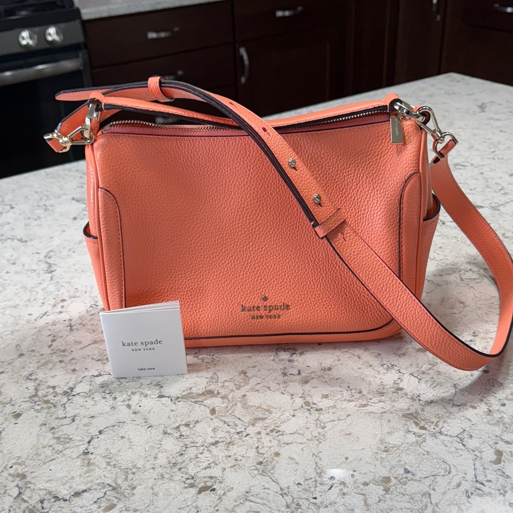 Kate Spade Vibrant Orange Crossbody Bag